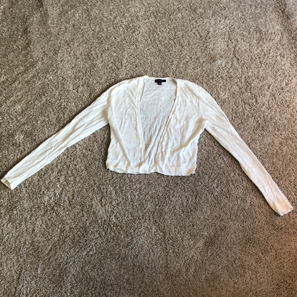 Ann Taylor White Sweater